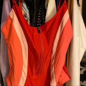 One piece bathing suit